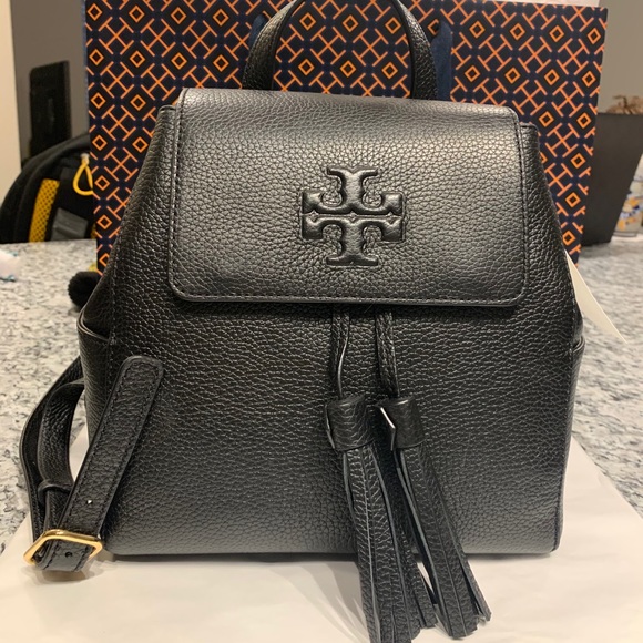 Tory Burch Handbags - Tory Burch Thea Mini Backpack in Black